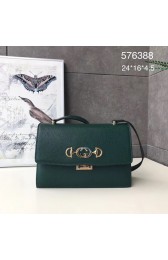 Gucci GG Leather Shoulder Bag A576388 green HV11096EC68