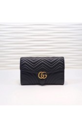 Gucci GG Marmont clutch 498079 black HV04811rJ28