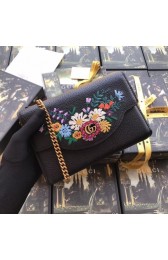 Gucci GG Marmont matelasse mini bag 499314 black HV00696yj81