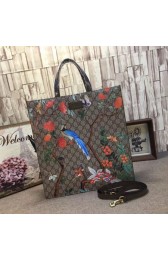 Gucci GG Now Canvas Tote Bags PVC 450950 Brown HV06279dV68