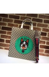 Gucci GG Now Canvas Tote Bags PVC 450950 dog HV00024Wi77