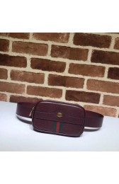 Gucci GG Original Leather belt bag 519308 Burgundy HV00337Nw52