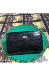 Gucci GG Original Leather Clutch bag 575991 black HV08102pA42