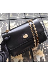 Gucci GG Original Leather Shoulder Bag 576421 Black HV07843MB38