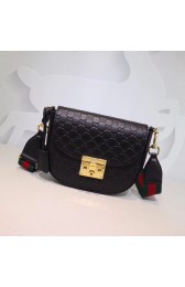 Gucci GG Small Shoulder Bag 453189 black HV01901bT70