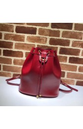 Gucci medium bucket Backpack 550189 red HV02286nE34
