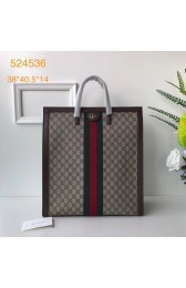 Gucci Ophidia GG medium top handle bag 524536 brown HV06444TV86