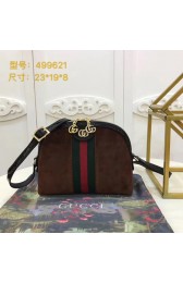 Gucci Ophidia Small Shoulder Bag 499621 brown HV07495zd34