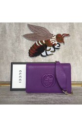 Gucci Padlock Series Shoulder Bag 400313A Purple HV09222pk20