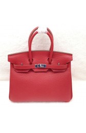 Hermes Birkin 25CM Tote Bag Original Leather H25 Red HV09732ta99
