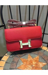 Hermes Constance Bag Calfskin Leather H9978 Red HV05694vj67
