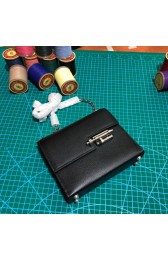 Hermes Verrou Chaine mini bag H0761 black HV11661vX33
