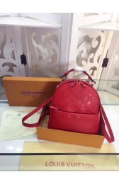 High Quality Louis Vuitton Monogram Empreinte Calf Leather Backpack M44019 red HV09741BH97