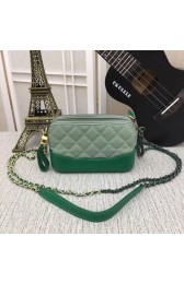 High Quality Replica Chanel Gabrielle Original Calf leather Shoulder Bag B93844 green HV11463aR54