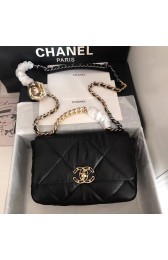 Hot chanel 19 flap bag AS1160 Black HV00464cT87