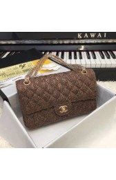Imitation Chanel Flap Shoulder Bags BZ1112 brown HV01667AI36