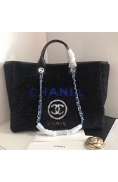 Imitation Chanel Maxi Shopping Bag Original A66942 black HV07980VO34