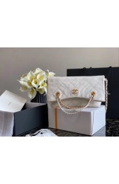 Imitation Chanel Original shopping bag AS2213 white HV03121Oz49