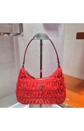 Imitation Cheap Prada Nylon and Saffiano leather mini bag 1NE204 red HV06912fV17