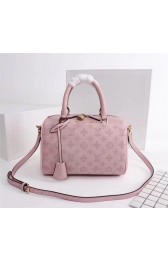 Imitation Fashion Louis Vuitton Mahina Leather SPEEDY BANDOULIERE 30 M40431 pink HV01723kd19