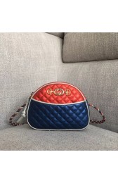 Imitation Gucci Laminated leather mini bag 534951 red&blue HV11433Fo38