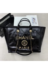 Imitation High Quality Chanel cowhide Tote Shopping Bag A66942 black HV06222HH94