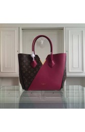 Imitation Louis Vuitton Monogram Canvas KIMONO Tote Bag 40460 Purple HV03038Fo38