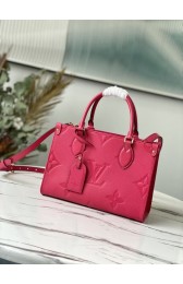 Imitation Louis Vuitton ONTHEGO PM - EXCLUSIVELY ONLINE M45660 Freesia Pink HV07852Tm92