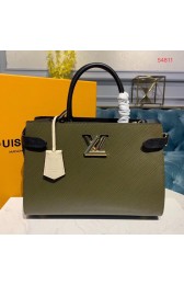 Imitation Louis Vuitton Original EPI Leather M54811 Khaki HV02017Xr29