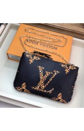 Imitation Louis Vuitton POCHETTE DOUBLE ZIP Chain Bag M67561 HV00725VO34