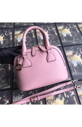 Knockoff Best Gucci GG Leather Tote Bag 449661 pink HV00650sm35