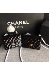 Knockoff Chanel Classic Flap Bag original Patent Leather 1115 black HV04428tp21