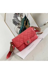 Knockoff Chanel flap bag AS2273 rose HV11783vf92