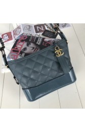 Knockoff Chanel Gabrielle Calf leather Shoulder Bag A91810 light blue HV02788eF76
