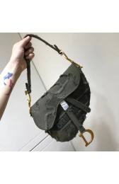 Knockoff DIOR GREEN SADDLE CAMOUFLAGE POUCH M0446C HV09903tp21