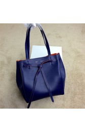 Knockoff High Quality 2015 Celine new model shopping bag 2208-1 royal blue HV10006Lg12