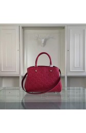 Knockoff Louis Vuitton Monogram Empreinte Original leather 41061 Burgundy HV01145NL80