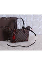 Louis Vuitton Damier Ebene Canvas Caissa Tote Bag PM M41548 HV01012Mc61