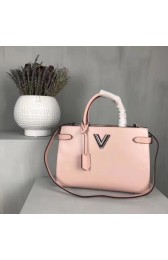 Louis Vuitton Epi Leather Montaigne Tote Bag MM 54810 pink HV00831Il41