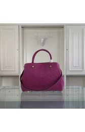 Louis Vuitton Monogram Empreinte Montaigne MM 41060 purple HV05327uU16