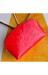 Louis vuitton Monogram Vernis Leather COSMETIC POUCH M90172 Watermelon Red HV01761yk28