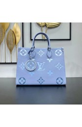 Louis Vuitton ONTHEGO MM M45718 Summer Blue HV01733Oq54