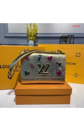 Louis vuitton original epi leather twist M50282 gold HV09861Dq89