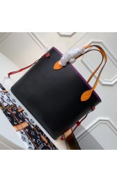 Louis Vuitton Original Neverfull Epi Leather MM M54185 black HV05859fJ40