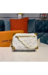 Louis Vuitton Original Zipper Shoulder Bag M44480 white HV07227Nw52