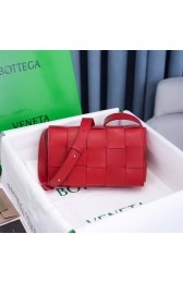 Luxury Bottega Veneta BORSA CASSETTE 578004 BRIGHT RED HV01383Lv15