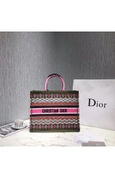 Luxury DIOR BOOK TOTE EMBROIDERED CANVAS BAG M1287-5 HV09267bE46