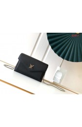 Luxury Louis Vuitton Original MYLOCKME Chain Bag M63471 black HV09513kp43