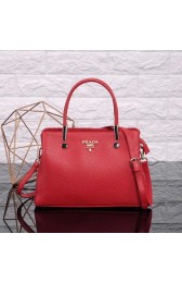 Luxury Prada Calfskin Leather Tote Bag 0902 Cherry HV00433kp43