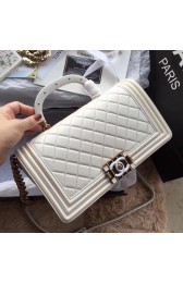New Newest Chanel Flap Tote Bag 6600 white HV08606Uf80